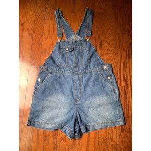 No Boundaries Junior's Overall Jeans Size XL{15-17}